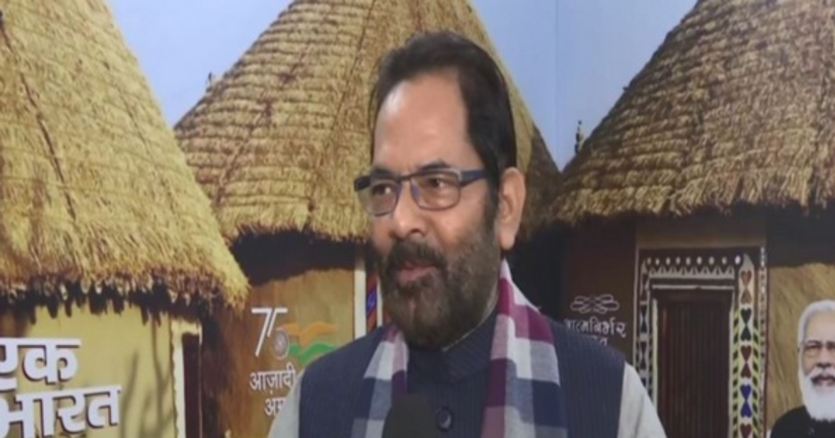 UP polls: Congress, SP practise 'anti-social' politics, says Mukhtar Abbas Naqvi
